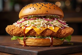 BBQ Chicken Burger
