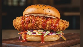 Hot Honey Seol Burger