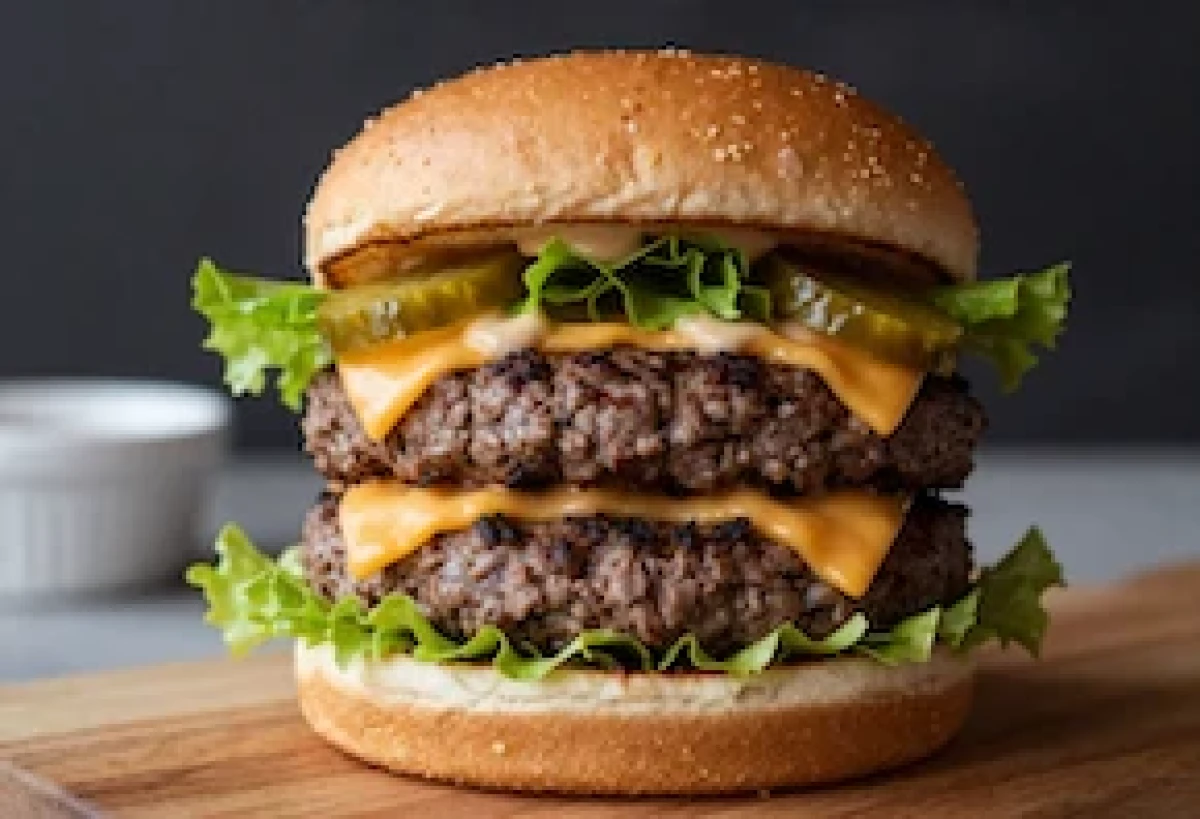 Classic SmashUp Cheeseburger