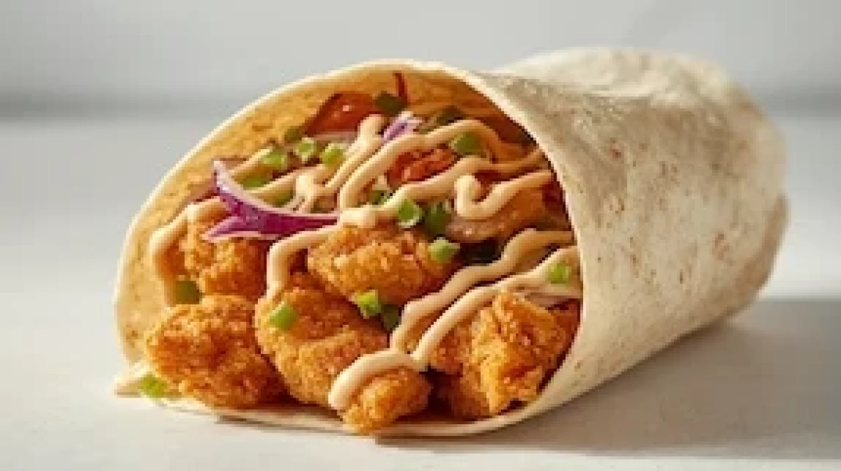 Vegan Crispy Chick'n Wrap