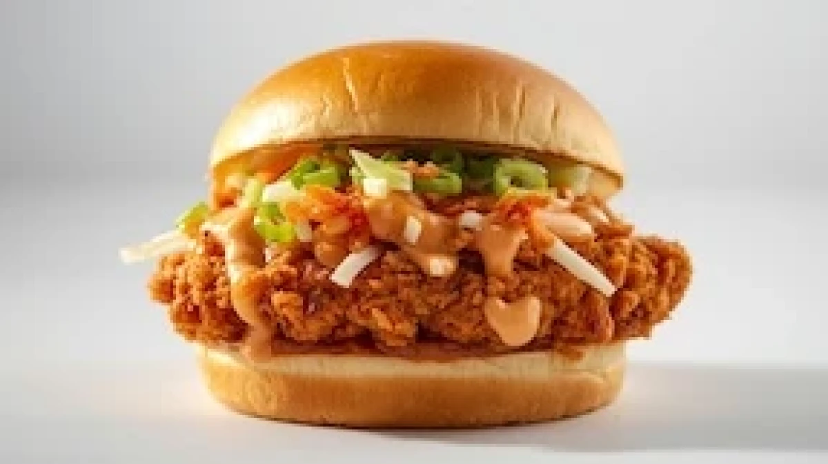 Vegan Chilli Crunch Chick'n Bun