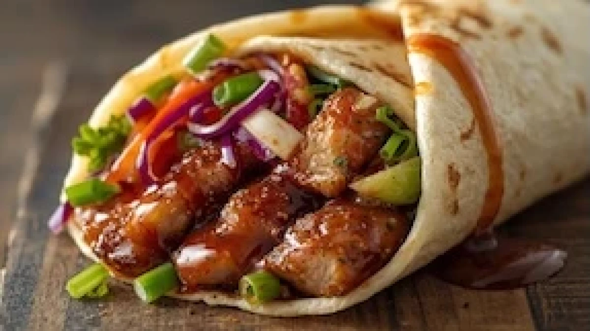 Hoisin Duck Wrap