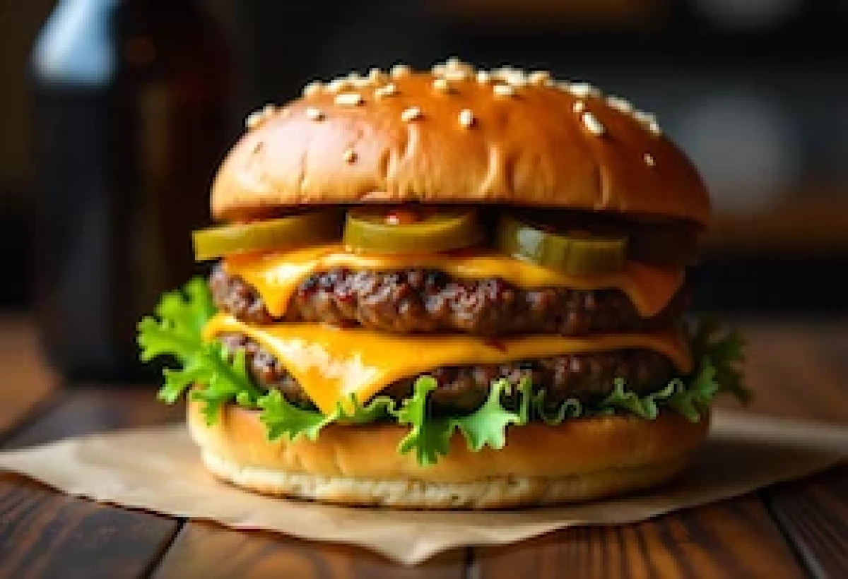 Smoky BBQ Cheeseburger
